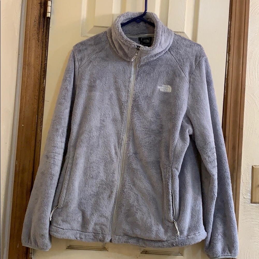 Gray Fleece North Face